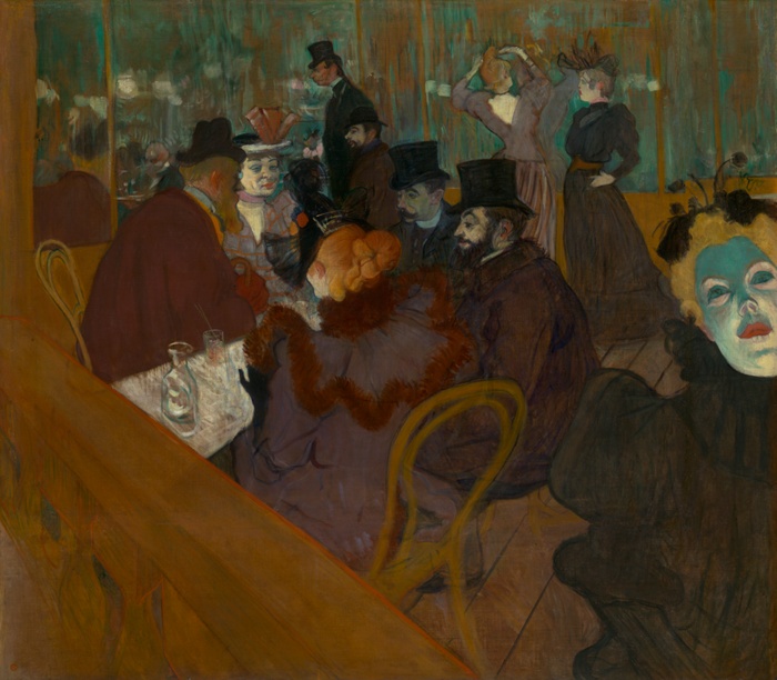 Henri de Toulouse-Lautrec, At the Moulin Rouge