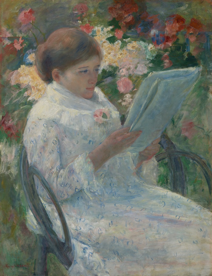 Mary Cassatt, On a Balcony